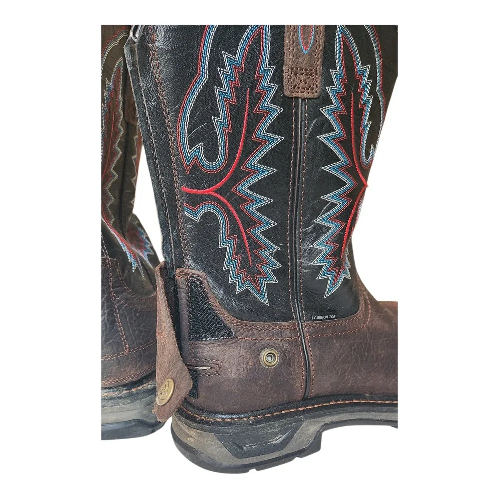 WorkHog XT EZ Zip Carbon Toe Work Boots 10035908 Size 9.5 D‎